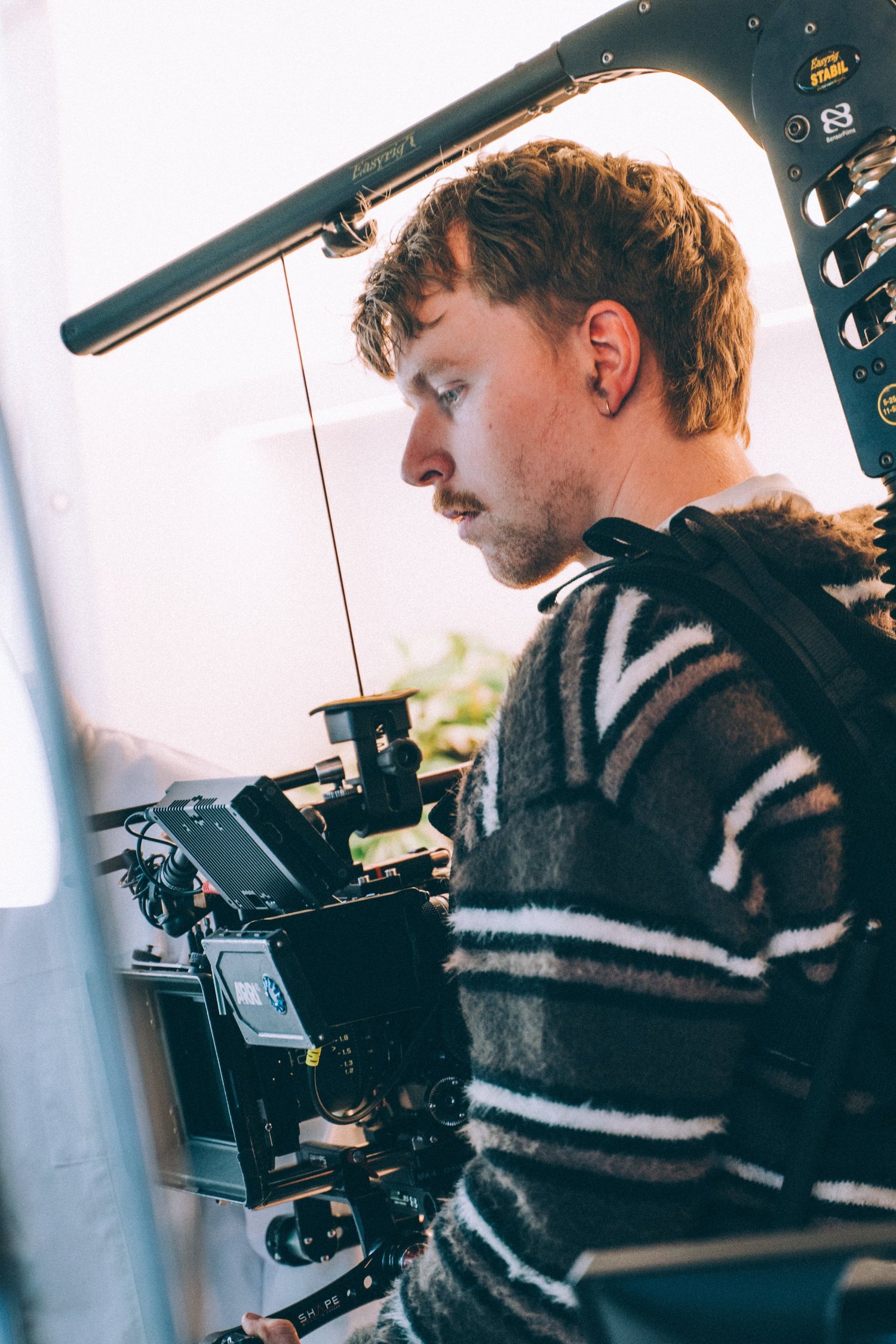 Tjörvi Jónsson on location